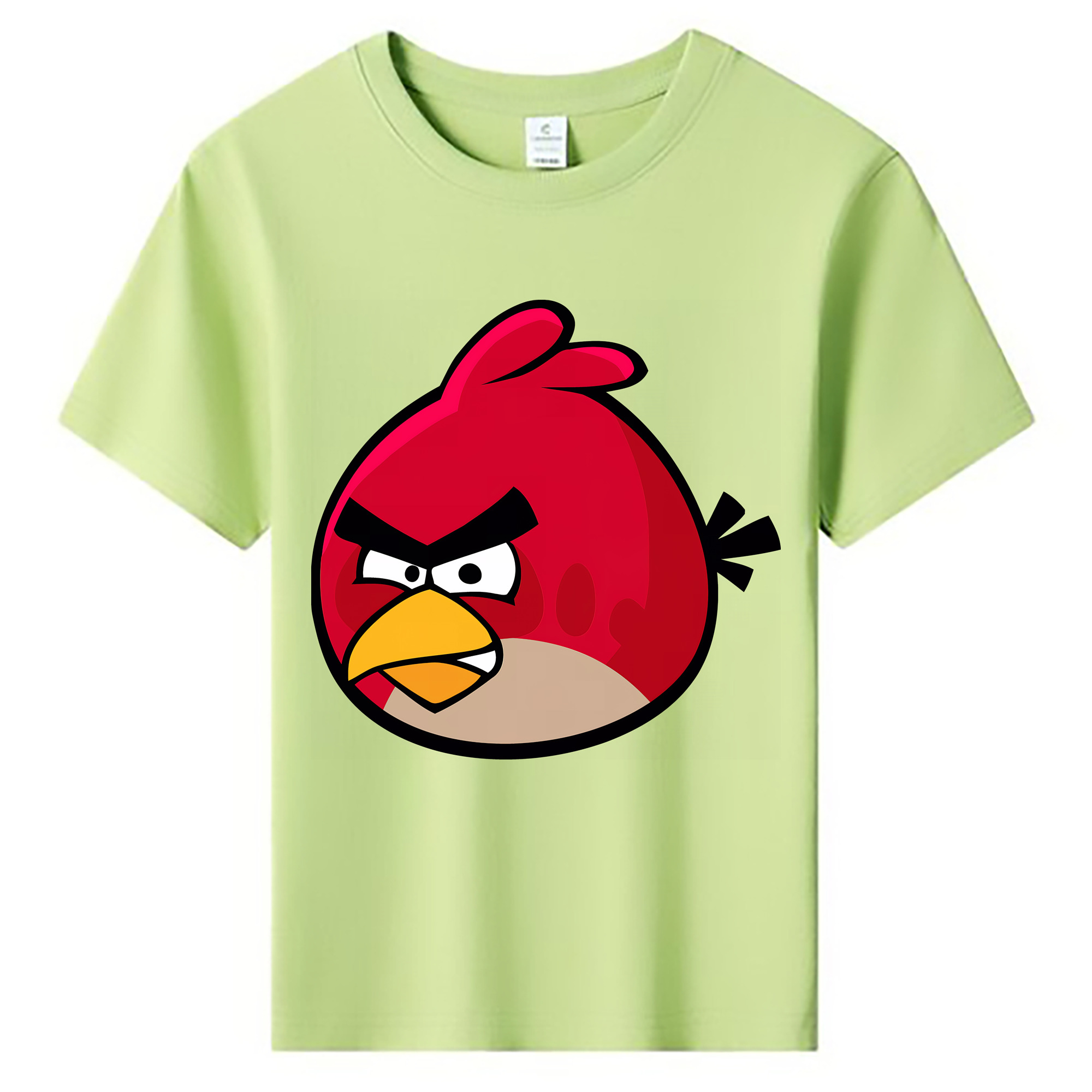 （画像用） Angry Birds アングリーバード 綿100％キッズTシャツ（フロントプリント）